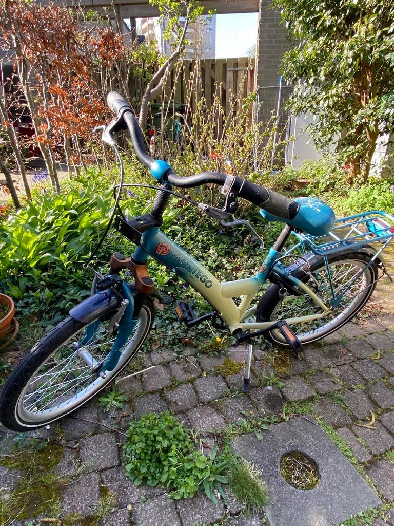Kinderfiets 20 inch met handremmen, merk Montego Wild Rose, Fietsen en Brommers, Fietsen | Kinderfietsjes, Ophalen, Gebruikt, 20 inch of meer