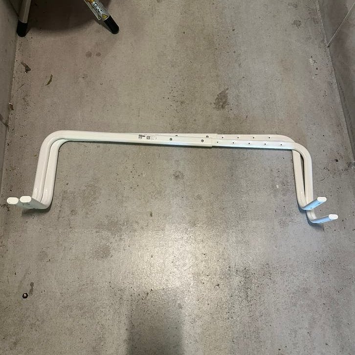 2x kleding roede ikea Wit. Lengte verstelbaar, Ophalen of Verzenden, Gebruikt