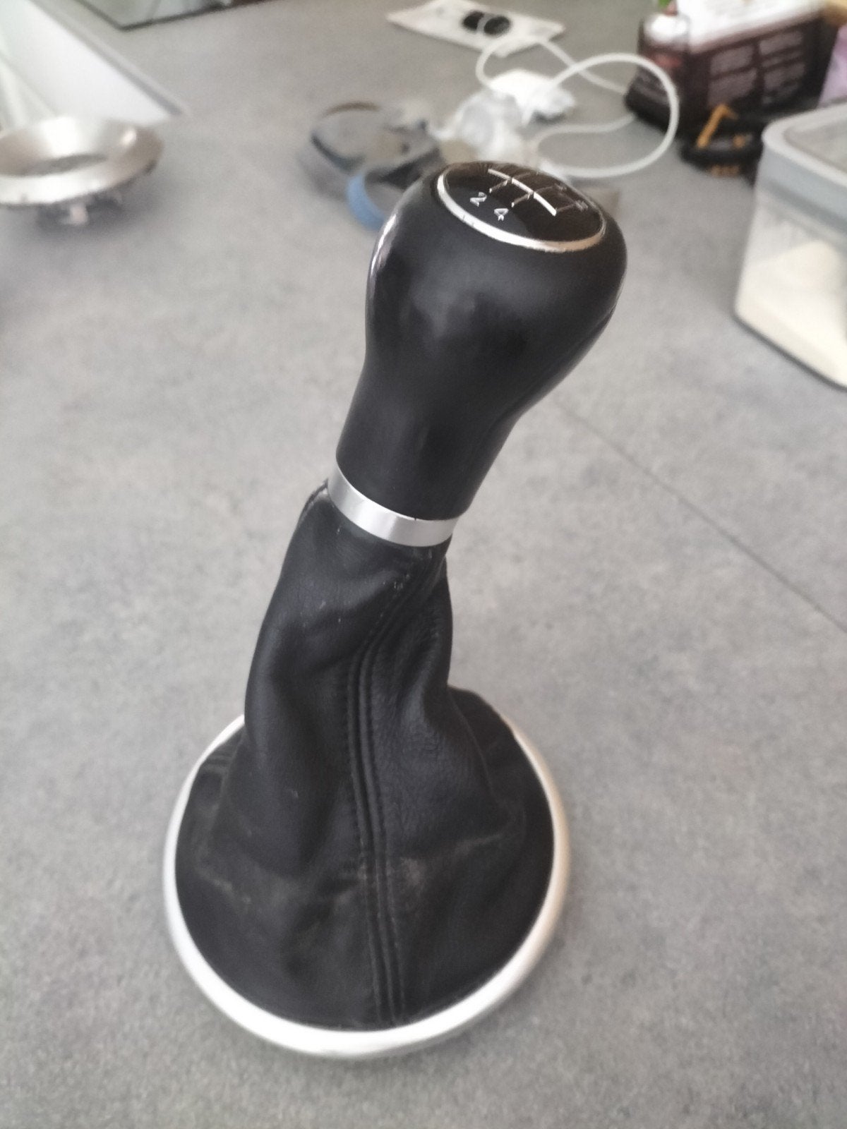 Lederen pookhoes en knop tbv Audi A2, Ophalen, Gebruikt, Audi