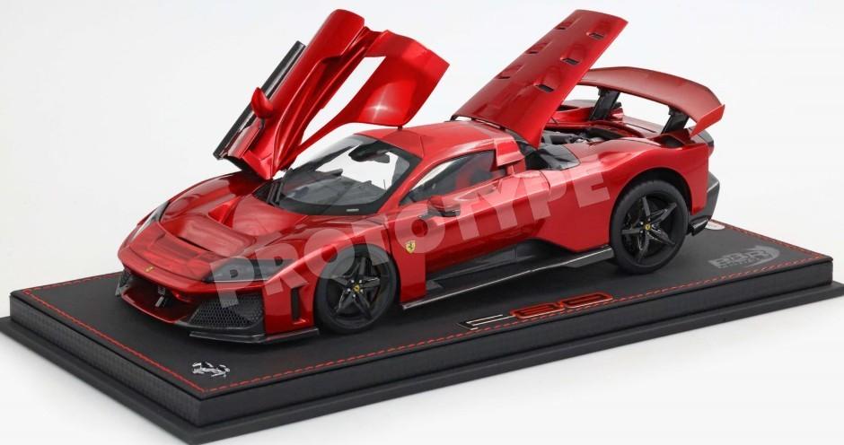 Ferrari F80 Rosso 1:18 HE180054H BBR-Diecast PRE-ORDER, Ophalen of Verzenden, Nieuw, Auto, Overige merken