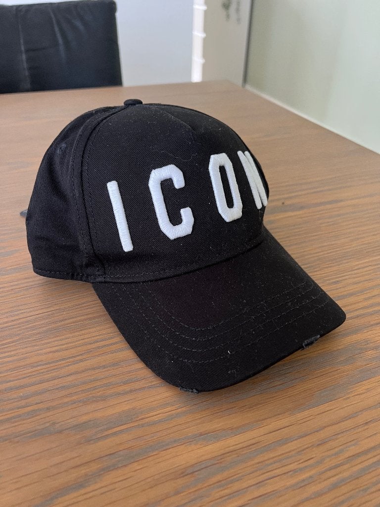 Dsquared2 Icon pet met borduring (zwart), Kleding | Heren, Hoeden en Petten, Ophalen, Dsquared2, One size fits all, Pet