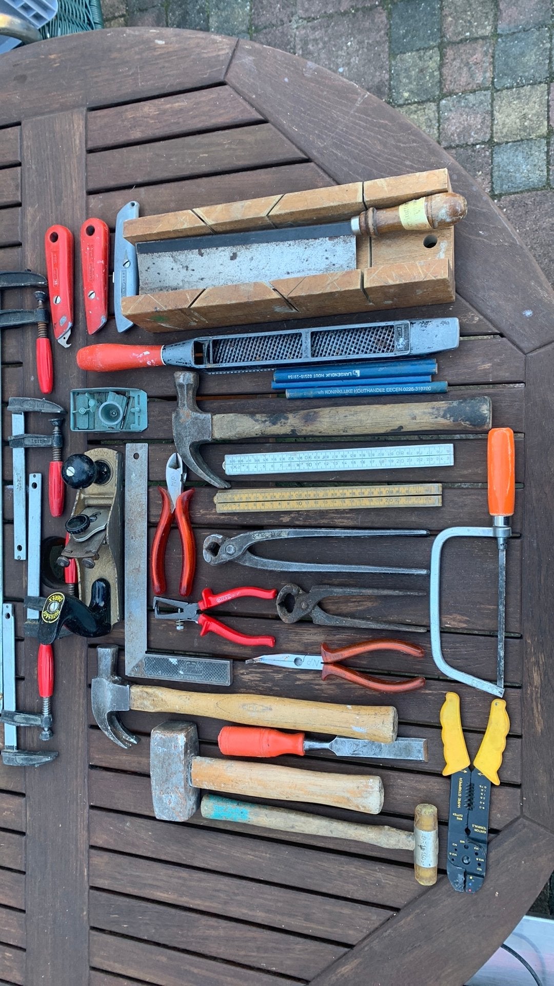 Divers handgereedschap, Ophalen, Gebruikt, Gereedschapsset