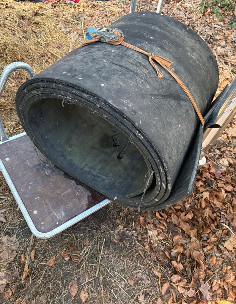 Stalmat rubber op rol, Koeienmatras paardenmatras!, Dieren en Toebehoren, Toebehoren