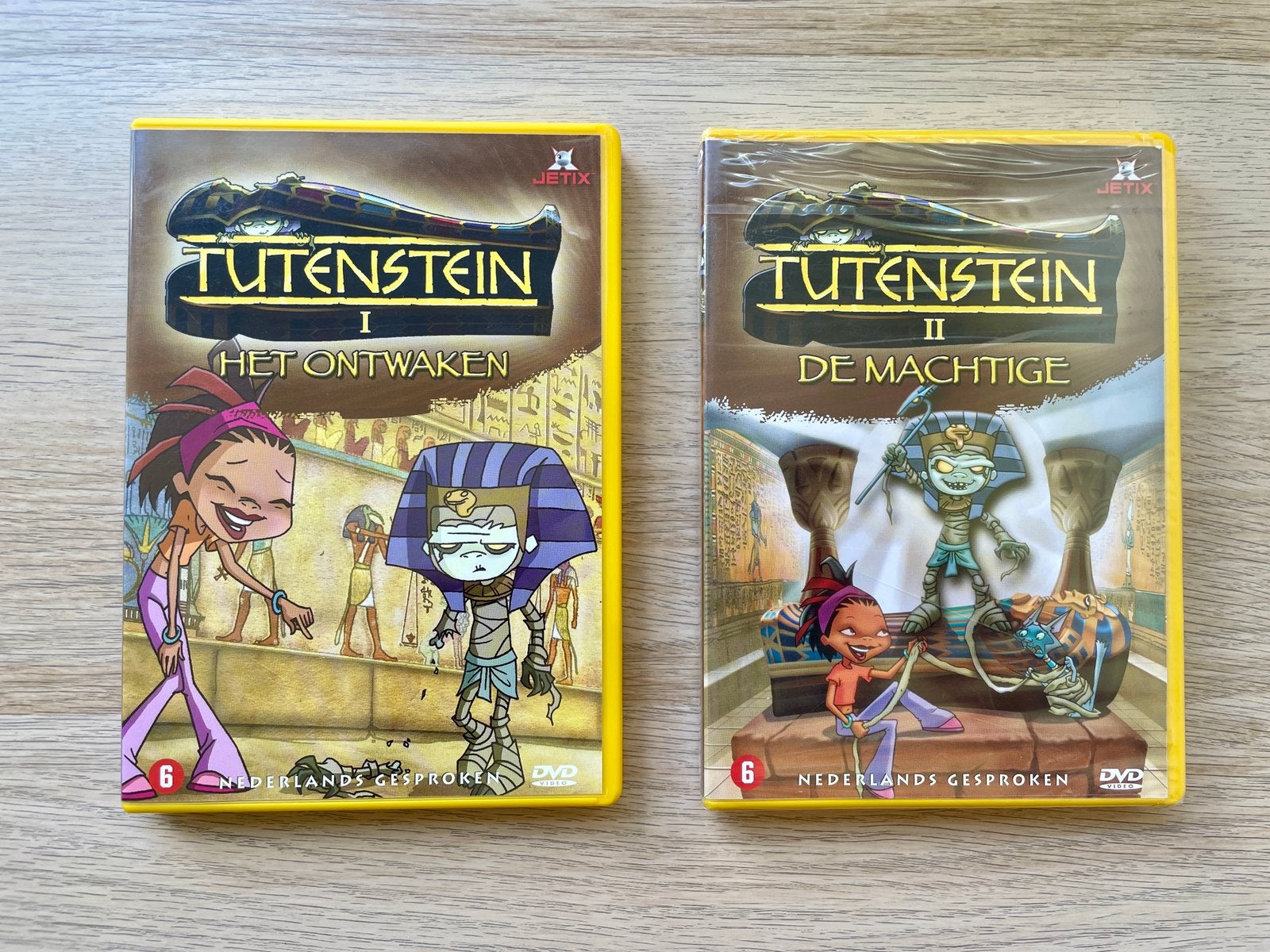 Jetix: Tutenstein I en II op DVD (deels nieuw, met NL), Cd's en Dvd's, Tekenfilm, Amerikaans, Zo goed als nieuw, Vanaf 6 jaar