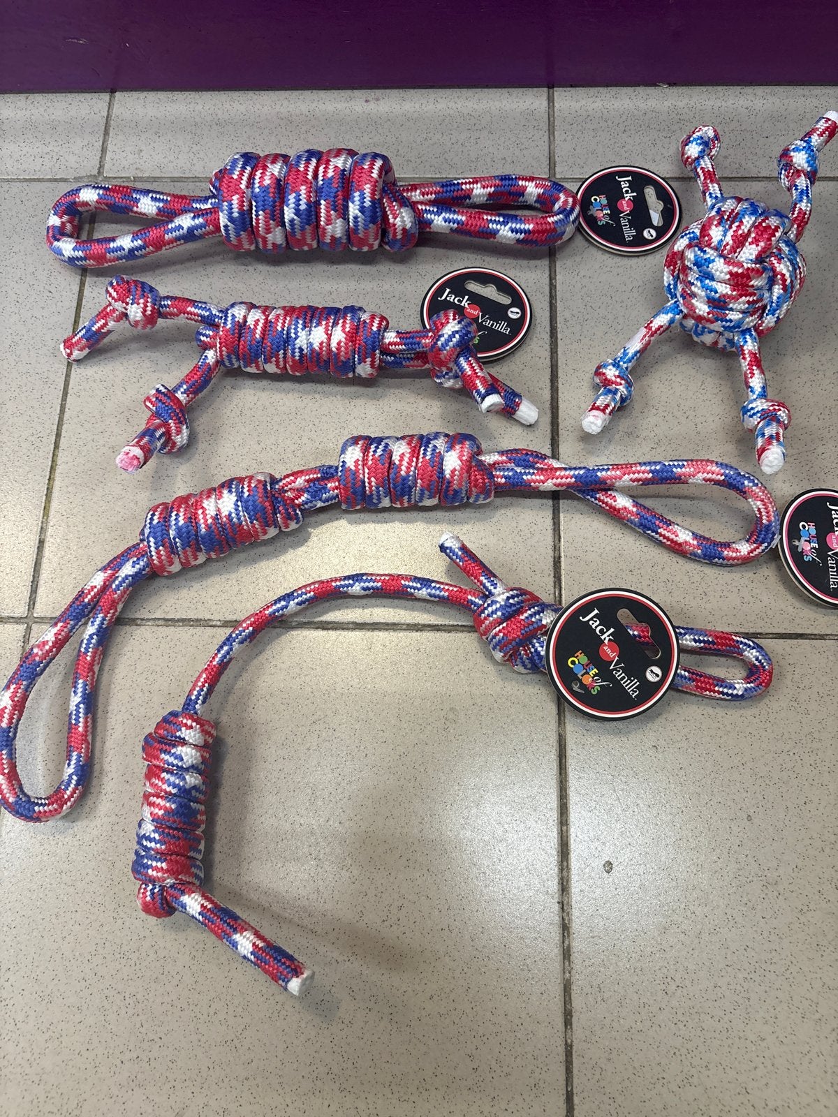 Jack en vanilla kunststof speelgoed 5x, Dieren en Toebehoren, Apporteerspeelgoed, Nieuw, Jack, Ophalen of Verzenden