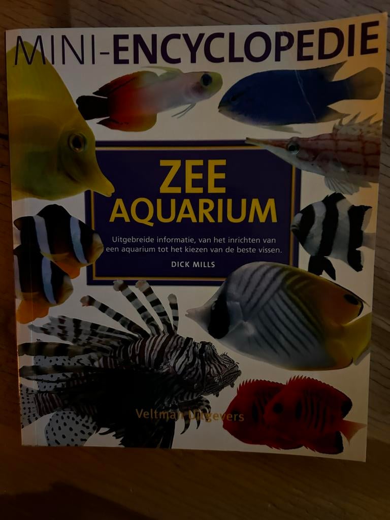 Mini Encyclopedie Zee Aquarium Nederlands, Boeken, Ophalen, Zo goed als nieuw