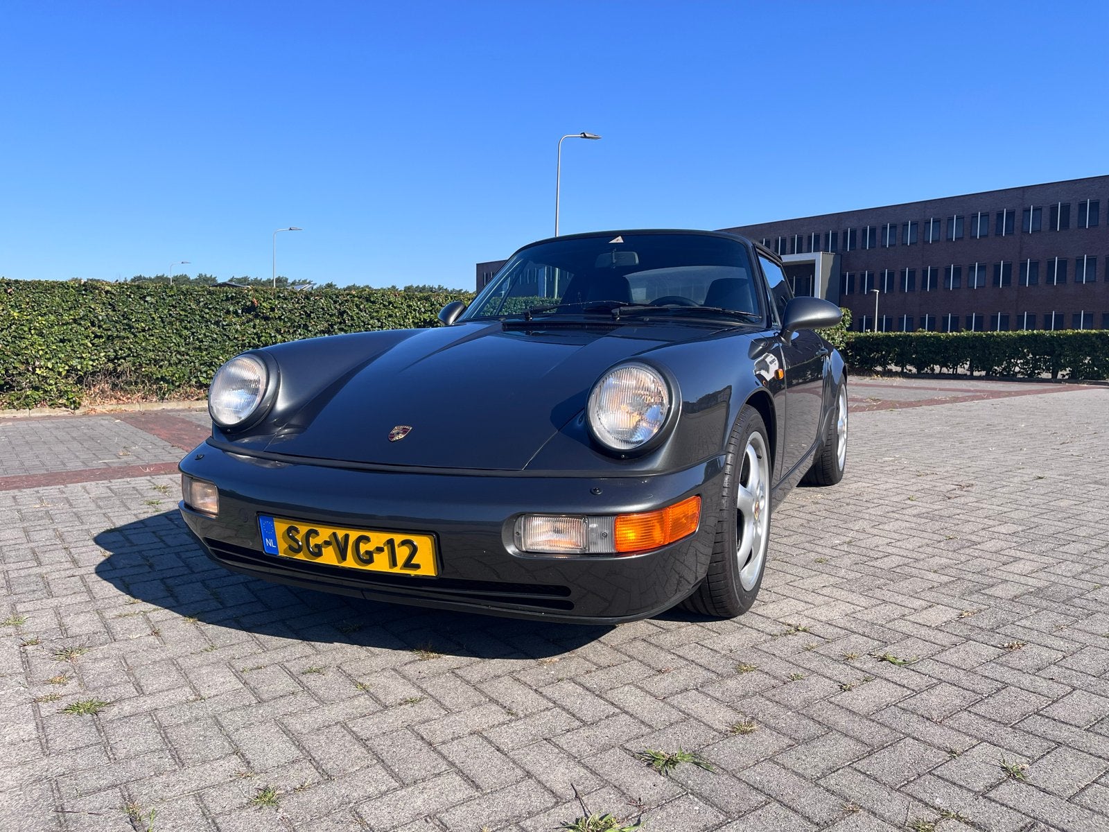 Porsche 911 3.6 Carrera 2 Cabriolet U9 1991 Grijs, Achterwielaandrijving, Zwart, Cabriolet, Handgeschakeld