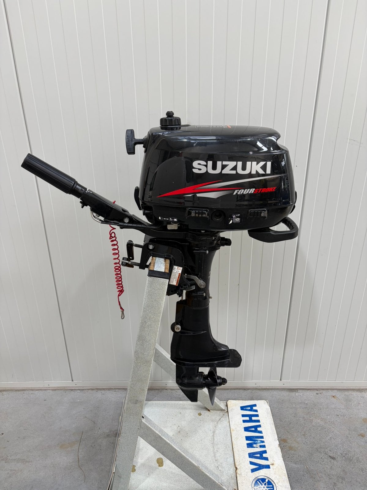 Suzuki 6 pk 4 takt kortstaart met onderhoudsbeurt, Watersport en Boten, Buiten- en Binnenboordmotoren, Ophalen, 5 tot 10 pk, Viertaktmotor