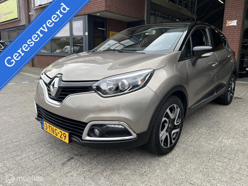 Renault Captur 1.2 TCe Dynamique NAVI*CLIMA*CRUISE*TREKHAAK*, Euro 5, 4 cilinders, Bruin, Origineel Nederlands