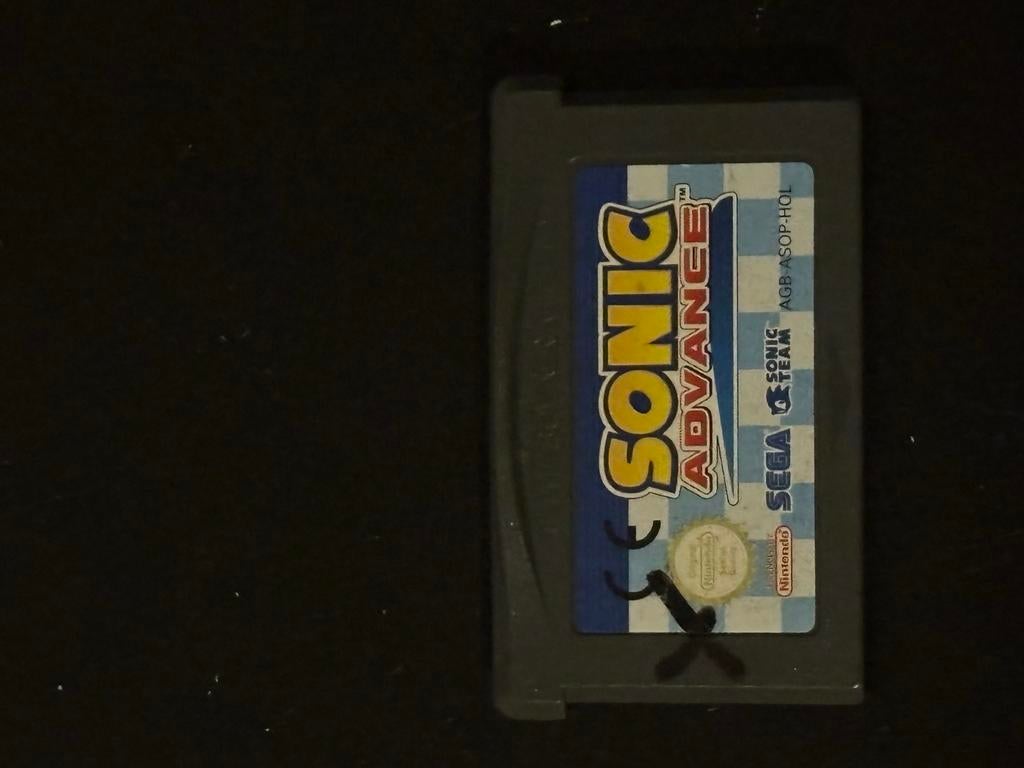 Sonic Advance (Game Boy Advance) - Werkt Perfect, Spelcomputers en Games, Games | Nintendo Game Boy, Gebruikt, 1 speler, Ophalen of Verzenden