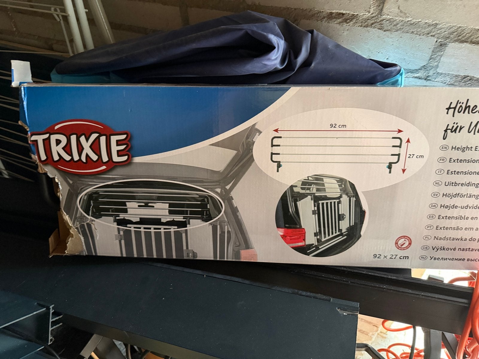 Trixie honden rek voor in de auto, Dieren en Toebehoren, Ophalen, Nieuw