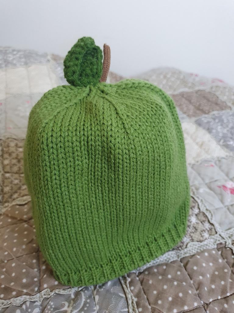 Green Apple gebreide muts, Handgemaakt, Ophalen of Verzenden, Nieuw, Muts