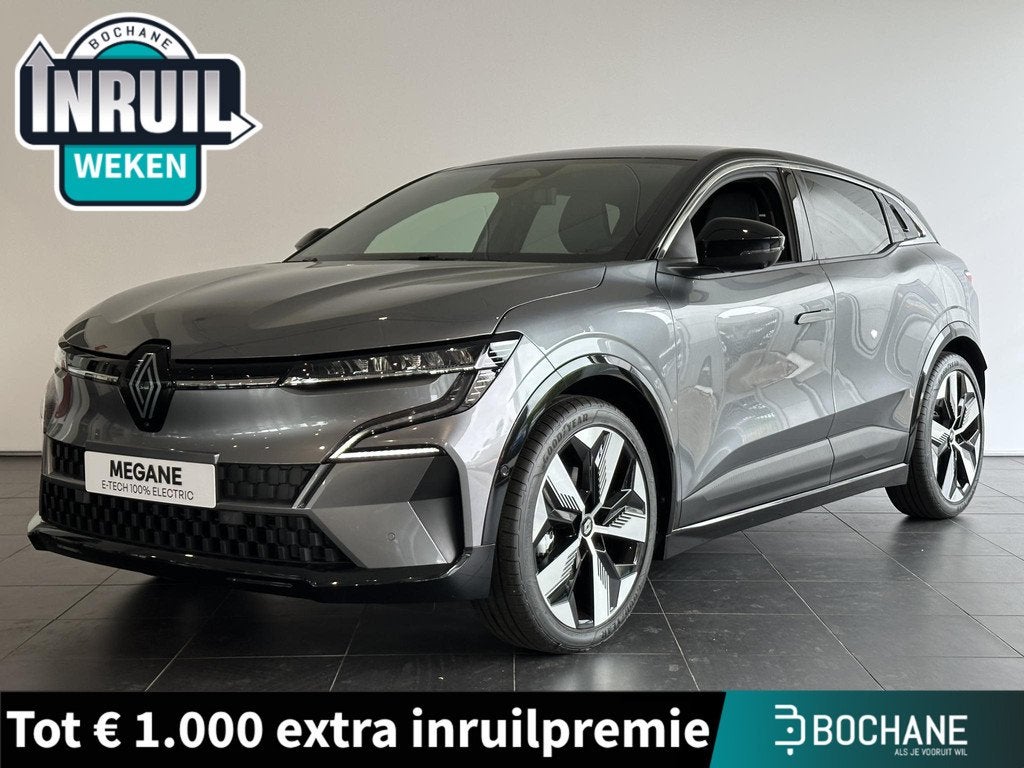 Renault Megane E-Tech comfort range techno 60 kWh NIEUW | 17, Auto's, Renault, Huisgarantie, Met garantie (alle), Automatische klimaatregeling