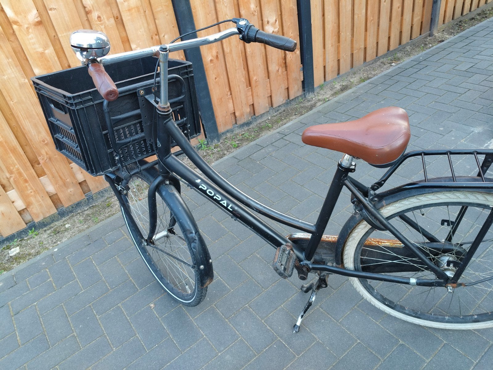 Popal Omafiets met Voordrager en Versnellingen, Terugtraprem, Versnellingen, Ophalen, Overige merken