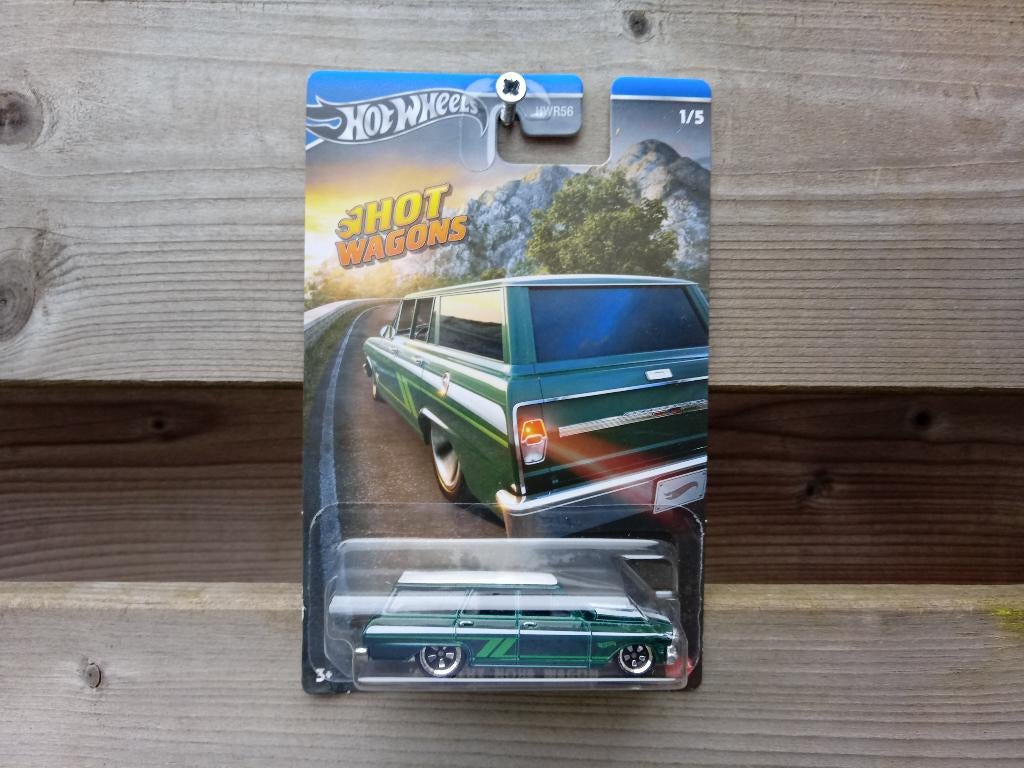 Chevrolet Nova Wagon '64 Hotwheels, Ophalen, Nieuw, Auto