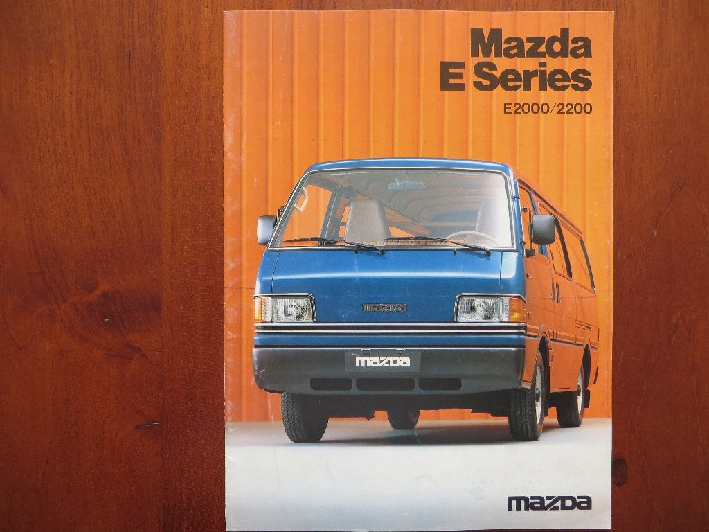 Mazda E Series E2000 / 2200 (mei 1984), Ophalen of Verzenden, Zo goed als nieuw, Mazda