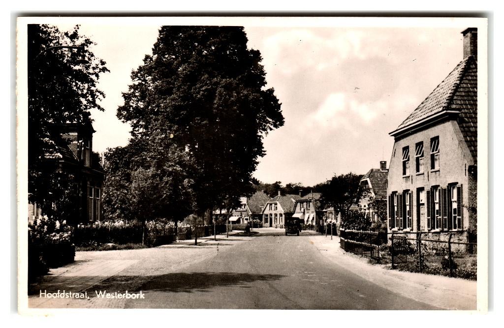 Westerbork, Hoofdstraat, Verzenden, 1940 tot 1960, Ongelopen, Drenthe