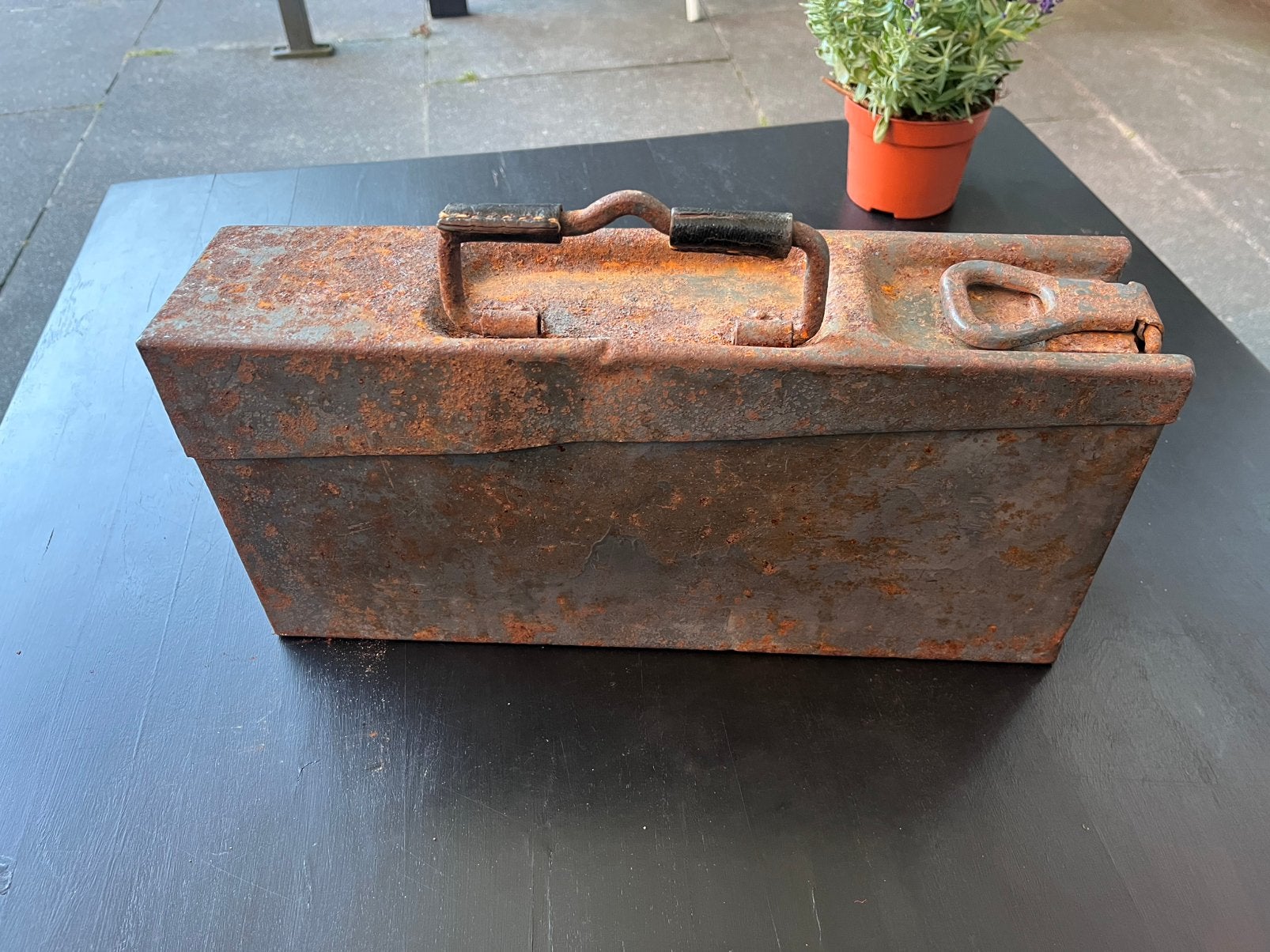 Mg42 munitie kist wo2, Ophalen of Verzenden, Overige soorten, Duitsland, Kist of Geocache