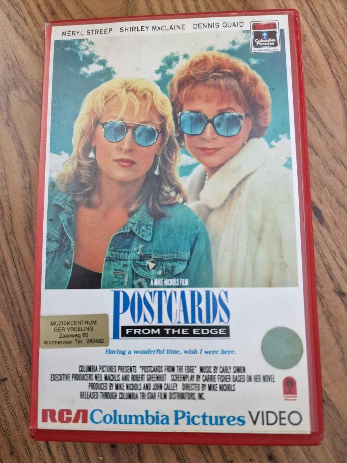 Postcards from the Edge VHS - Meryl Streep, Drama, Ophalen of Verzenden, Vanaf 12 jaar, VHS