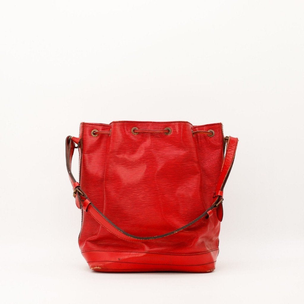 Louis Vuitton Noé in rood Epi handtas, Verzenden, Gebruikt, Rood, Handtas