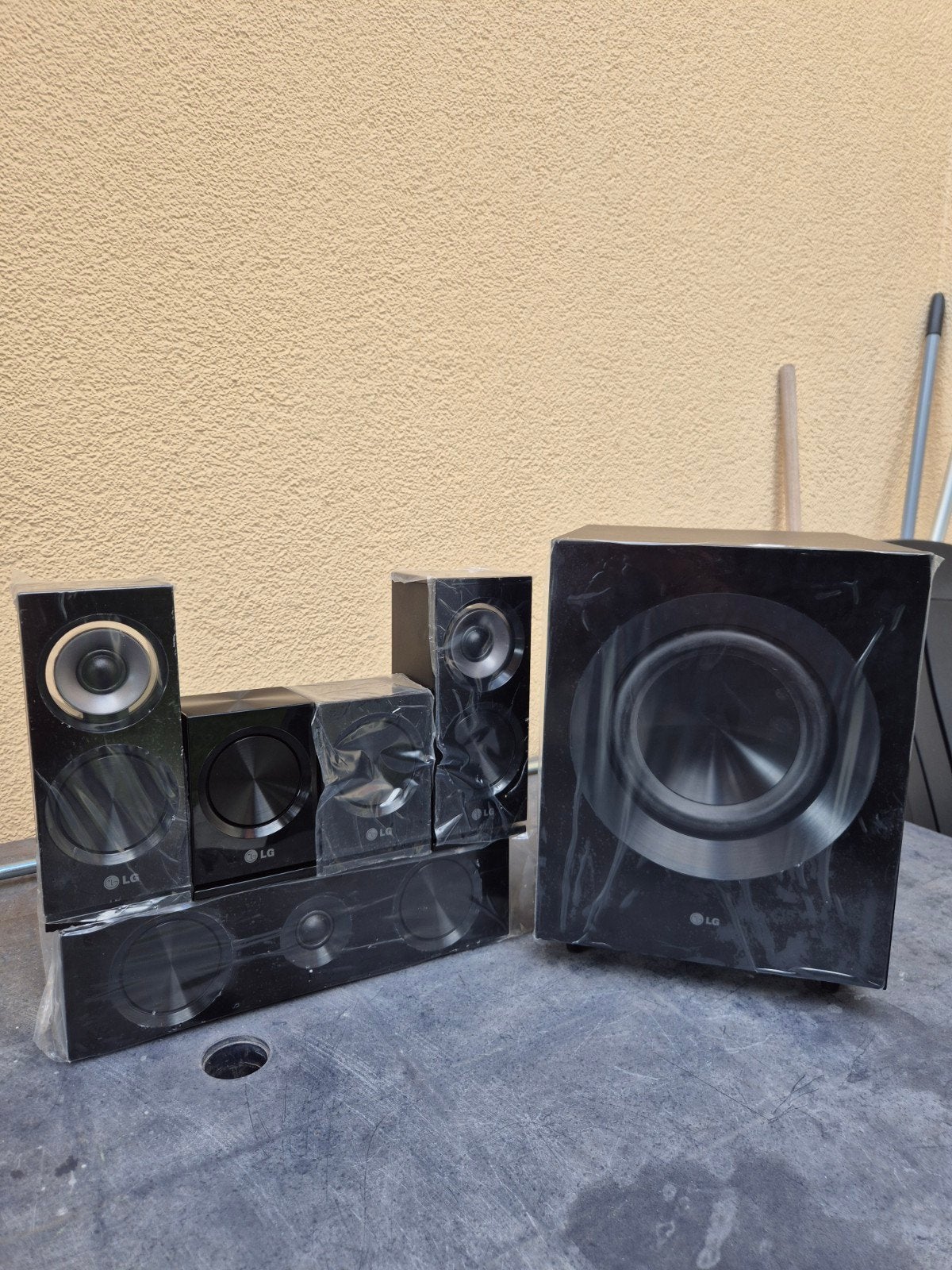 LG S72B1 Home Cinema Systeem met Subwoofer en Speakers, Audio, Tv en Foto, Home Cinema-sets, Ophalen of Verzenden