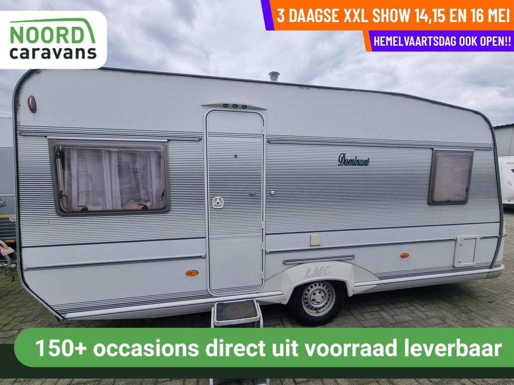 LMC DOMINANT 490 K1 VOORTENT + FRANSBED + DOUCHE, Caravans en Kamperen, Hordeur, Rondzit, Bedrijf, 6 tot 7 meter