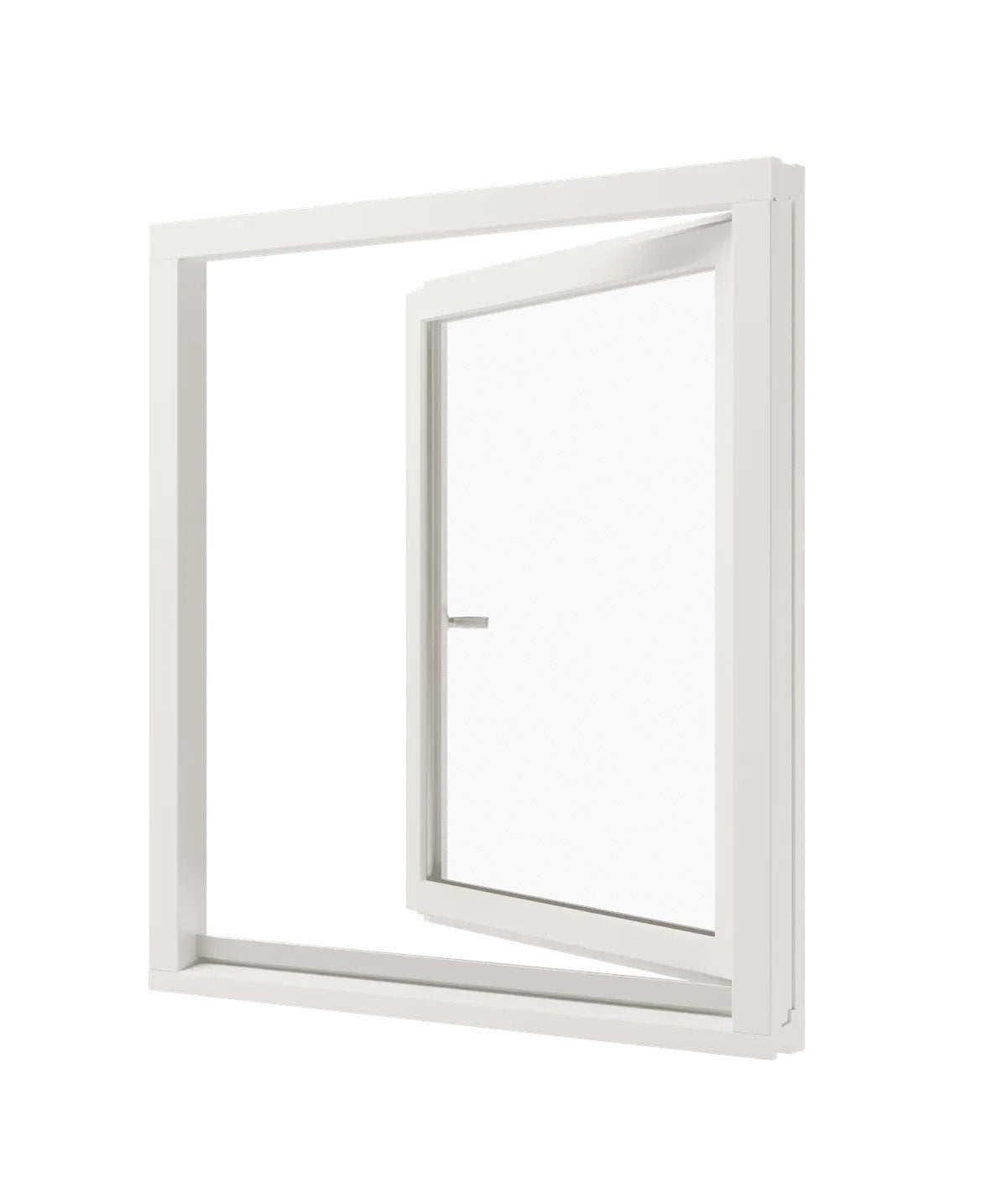3 nieuwe Accoya hardhouten kozijnen incl. nieuw HR++ glas, Doe-het-zelf en Verbouw, Glas en Ramen, Gevelraam of Ruit, 80 tot 120 cm