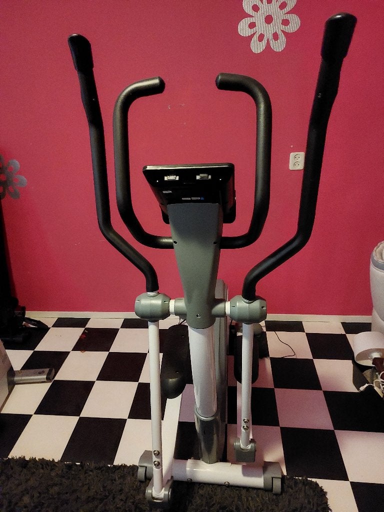 crosstrainer, Ophalen, Buik, Aluminium, Zo goed als nieuw