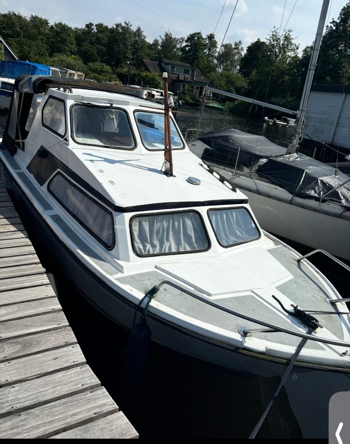 Kajuit boot, Watersport en Boten, Gebruikt, Kajuitboot, Buitenboordmotor, 7 m