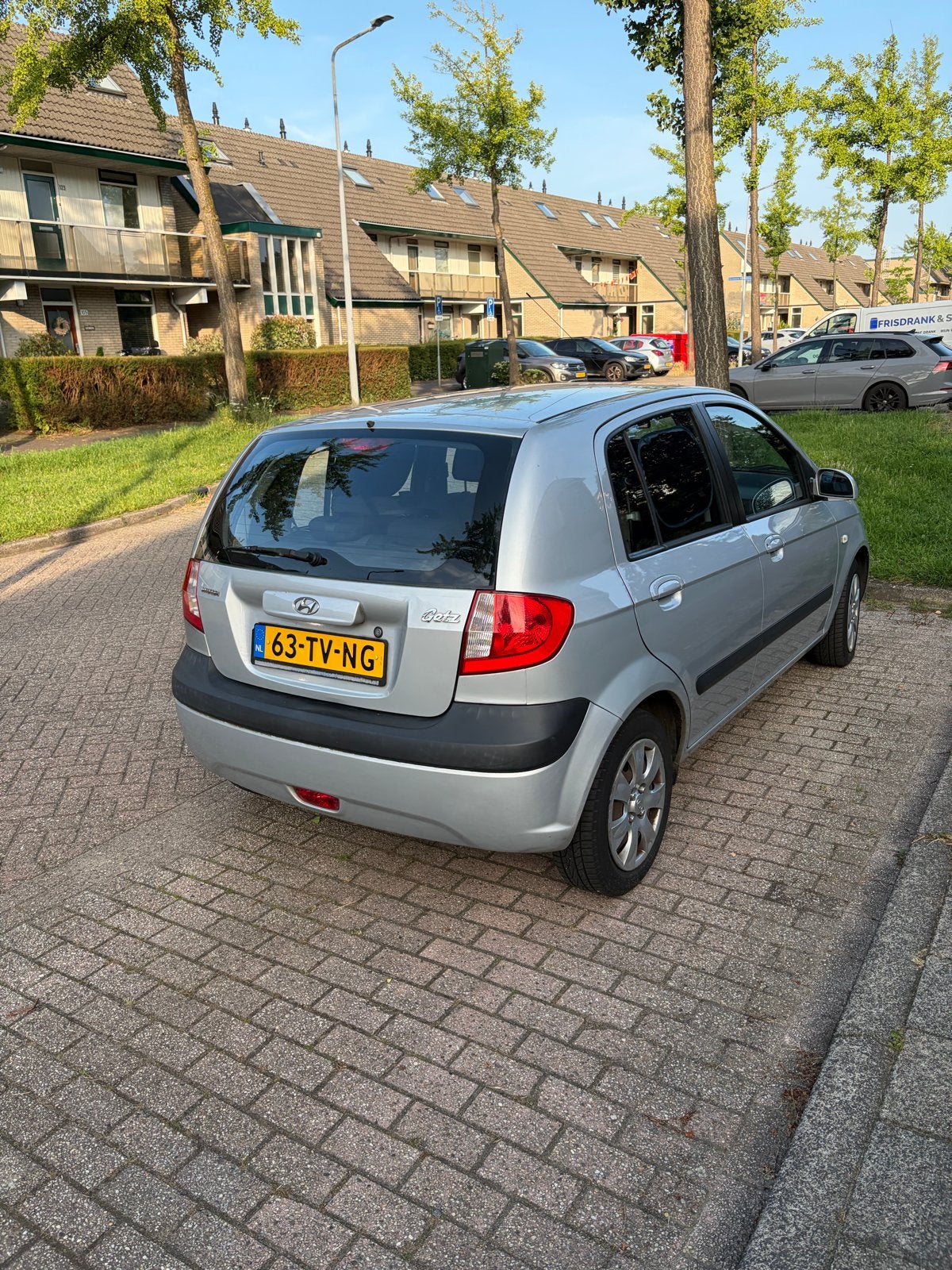 Hyundai Getz 1.4 5DRS AUT 2007 Grijs, Auto's, 40 €/maand, Zwart, 4 cilinders, Origineel Nederlands