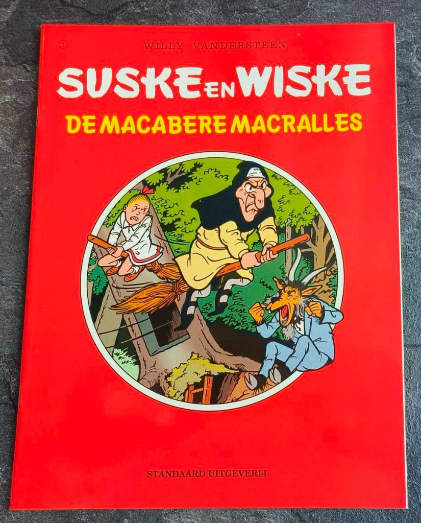 Suske en Wiske De Macabere Macralles (Albert Heyn), Willy van der steen, Eén stripboek, Nieuw, Ophalen of Verzenden
