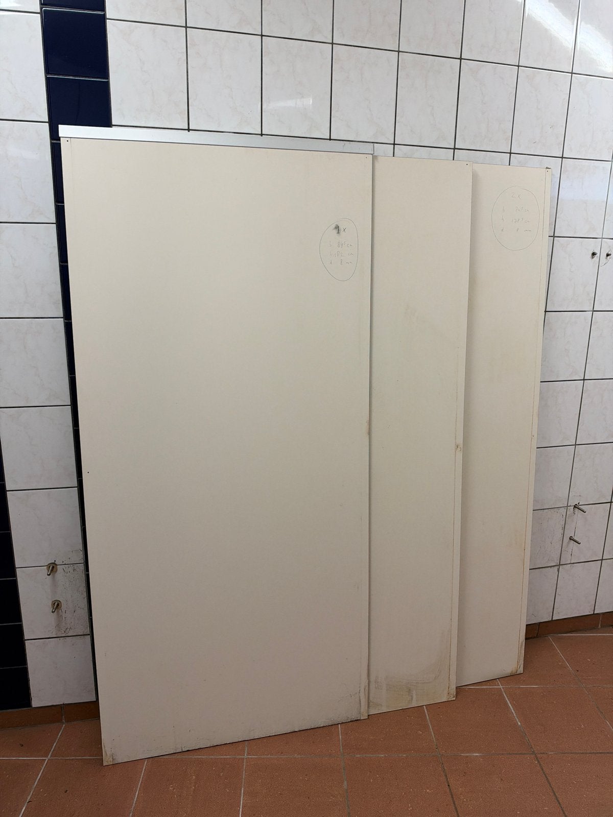 Trespa platen - Diverse afmetingen en kleuren, Ophalen, Gebruikt