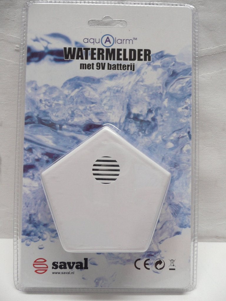 Nieuwe Saval aqua alarm watermelder met 9 V batterij, Ophalen of Verzenden, Nieuw