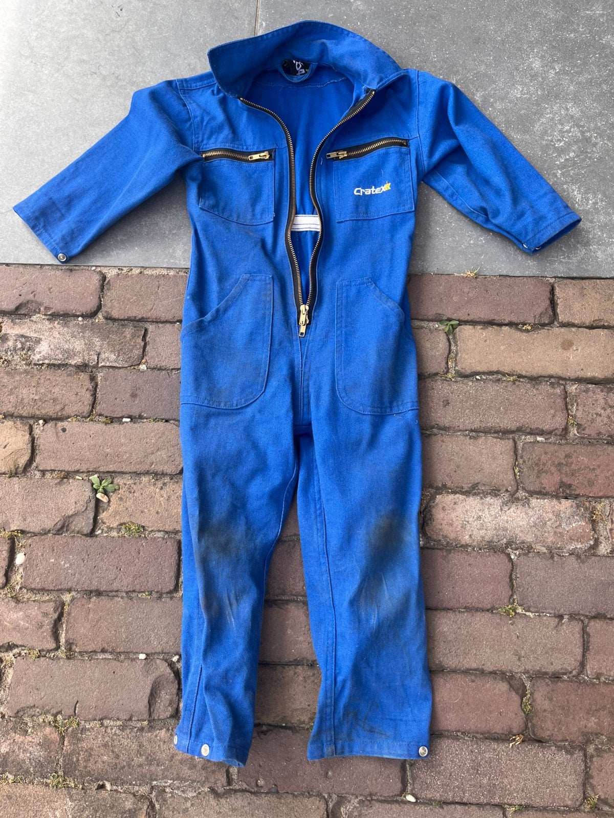 Cratex overal kind, Tuin en Terras, Werkkleding, Ophalen of Verzenden, Gebruikt, Kinderen, Overall