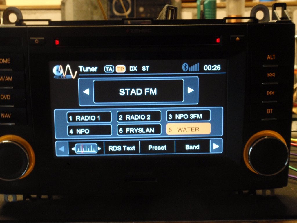 autoradio met navigatie, Auto diversen, Ophalen of Verzenden