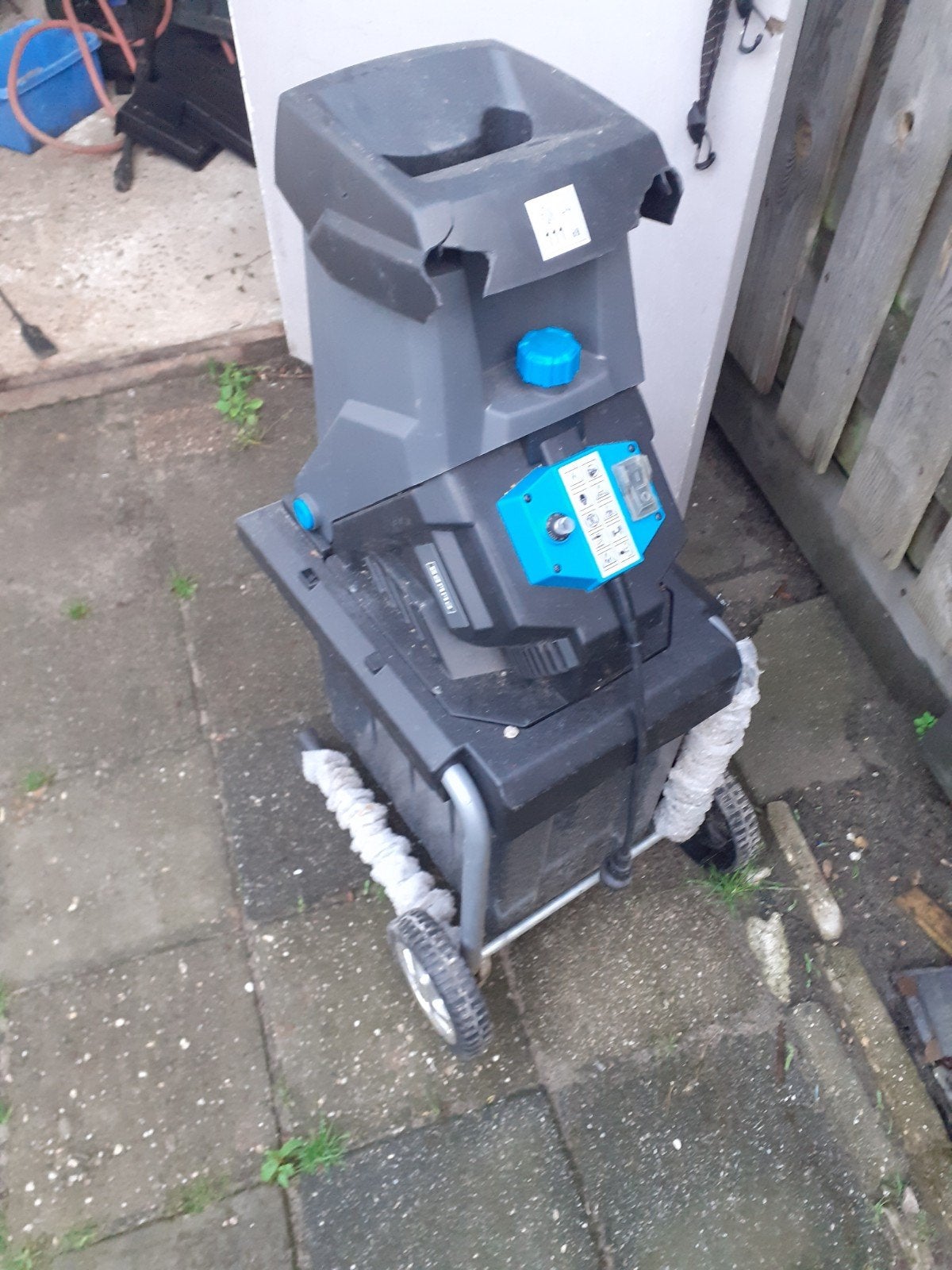 Gamma Hakselaar - Elektrisch met opvangbak, Tuin en Terras, Hakselaars, Ophalen, Gebruikt, Met opvangbak, Gamma