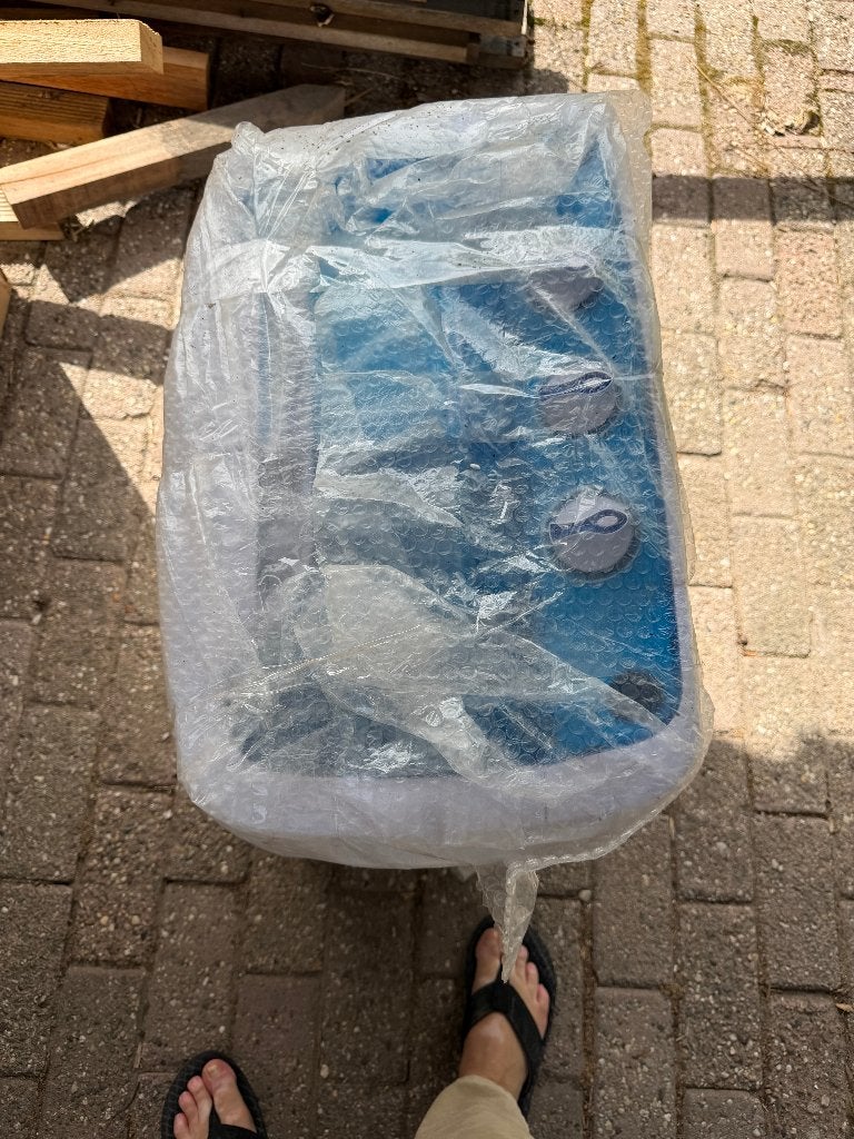 Mini-Wasmachiene met dubbele trommel GLOEDNIEUW, Witgoed en Apparatuur, Wasmachines, Ophalen, Minder dan 1200 toeren, Minder dan 85 cm