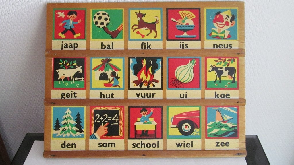 Simplex leesplankje Jaap, Bal, Fik, Ophalen