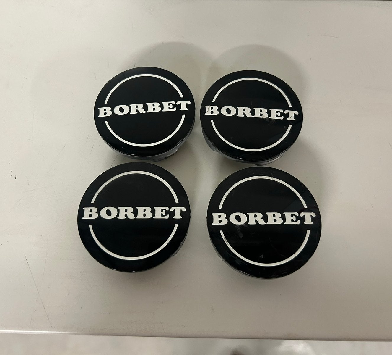 Borbet wieldoppen naafkappen logos origineel 60mm, Nieuw, Ophalen of Verzenden, **, Borbet