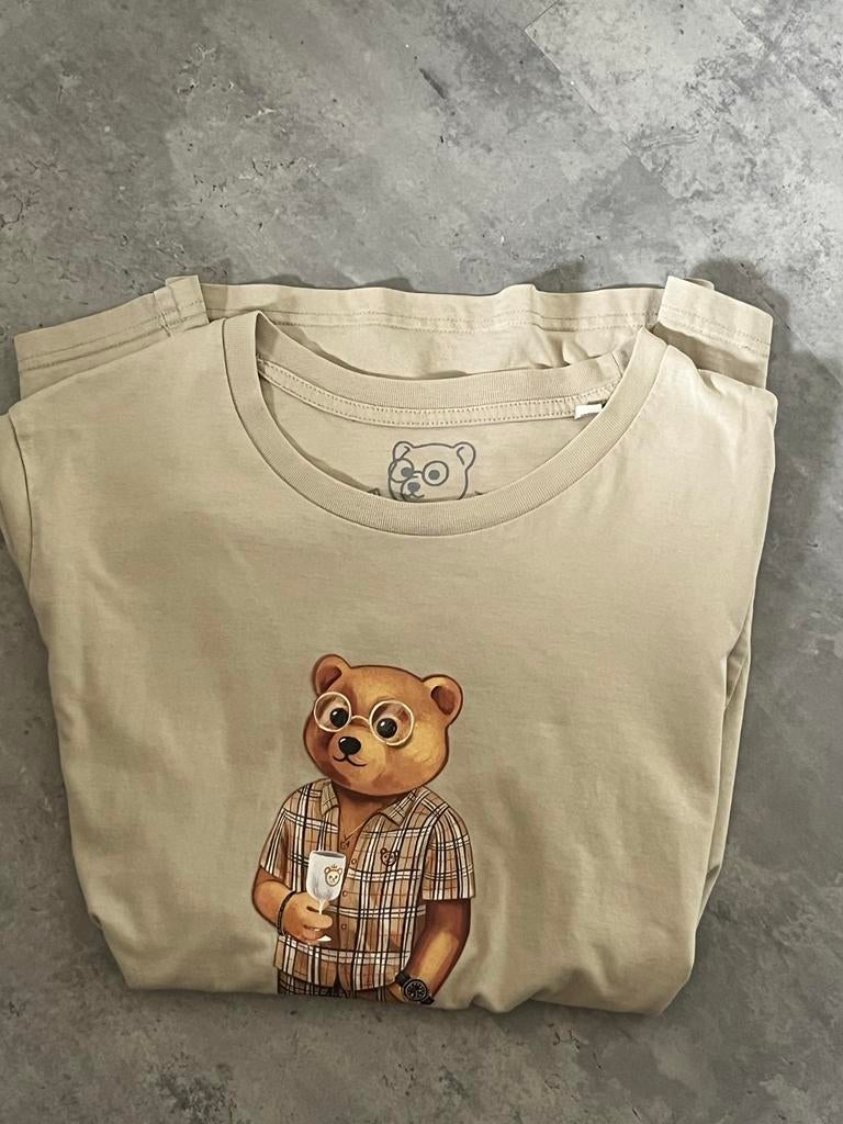 Baron Filou T-shirt met beer, maat S, Kleding | Heren, T-shirts, Ophalen of Verzenden, Zo goed als nieuw, Maat 46 (S) of kleiner