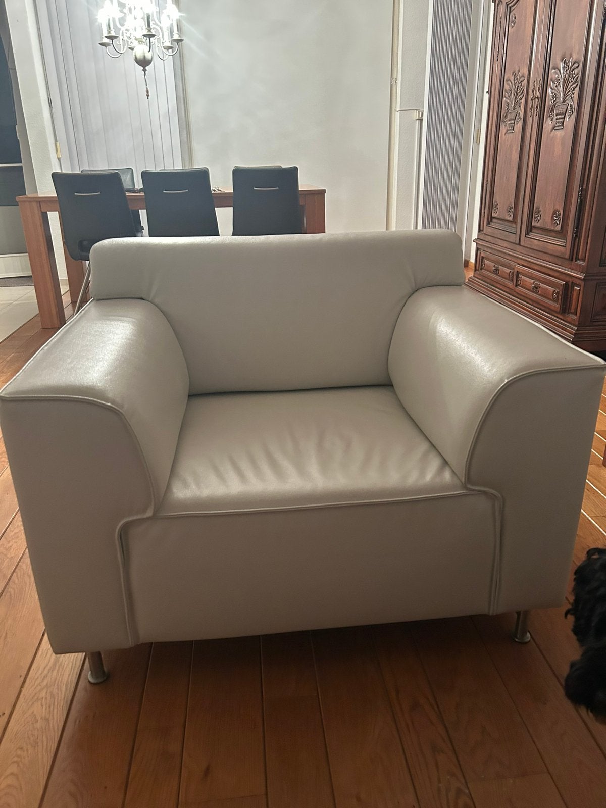 Fauteuil, Ophalen, Gebruikt, Eenpersoons, 75 tot 100 cm