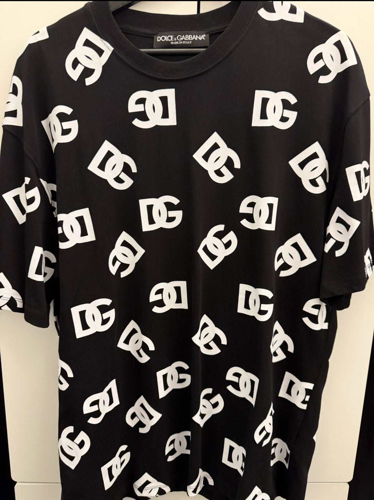 Dolce & Gabanna Logo Design Tshirt, Ophalen of Verzenden, Nieuw, Maat 52/54 (L), Zwart
