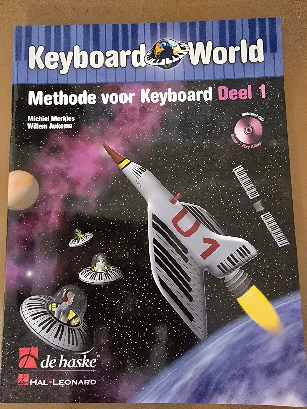 Keyboard World Methode voor Keyboard Deel 1 met CD, Ophalen of Verzenden, Les of Cursus, Populair, Keyboard