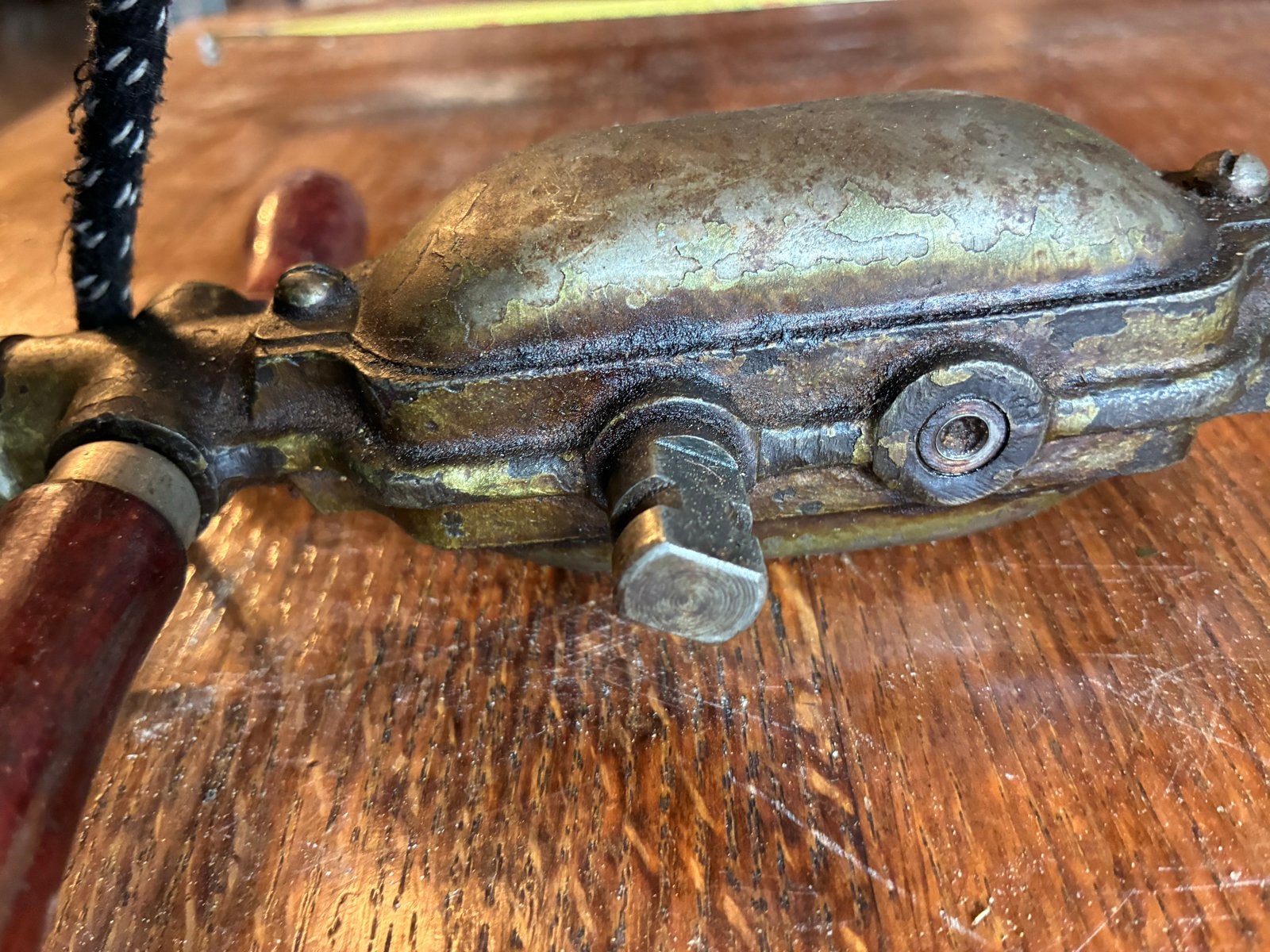 Antieke handboor - Vintage gereedschap, Antiek en Kunst, Antiek | Gereedschap en Instrumenten, Ophalen of Verzenden