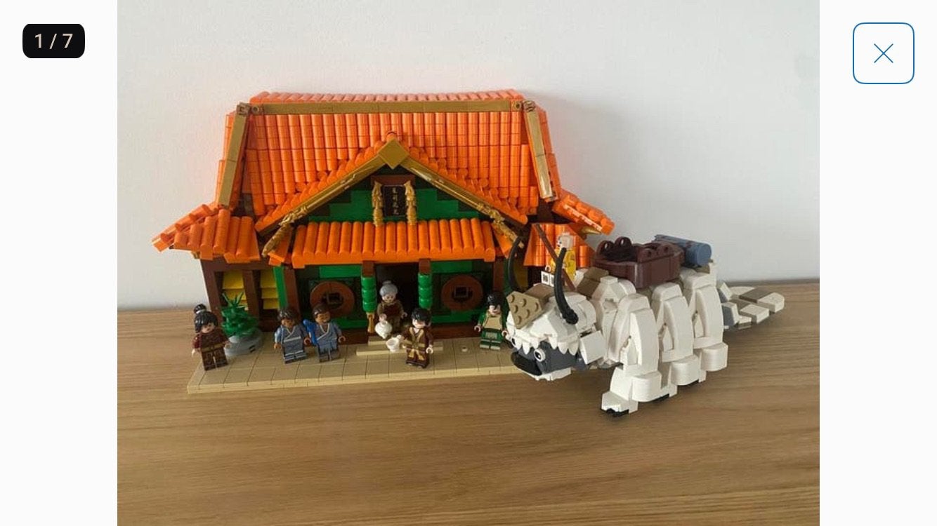 Avatar The Last Airbender Officiële Lego 2sets + poppetjes, Overige thema's, Lego, Ophalen of Verzenden, Complete set