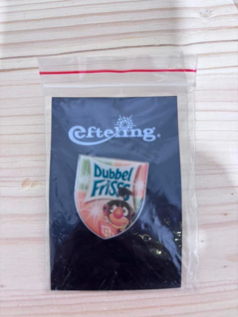 Efteling pin, dubbelfris carnaval festival, Verzamelen, Efteling, Ophalen of Verzenden, Nieuw, Button of Speldje