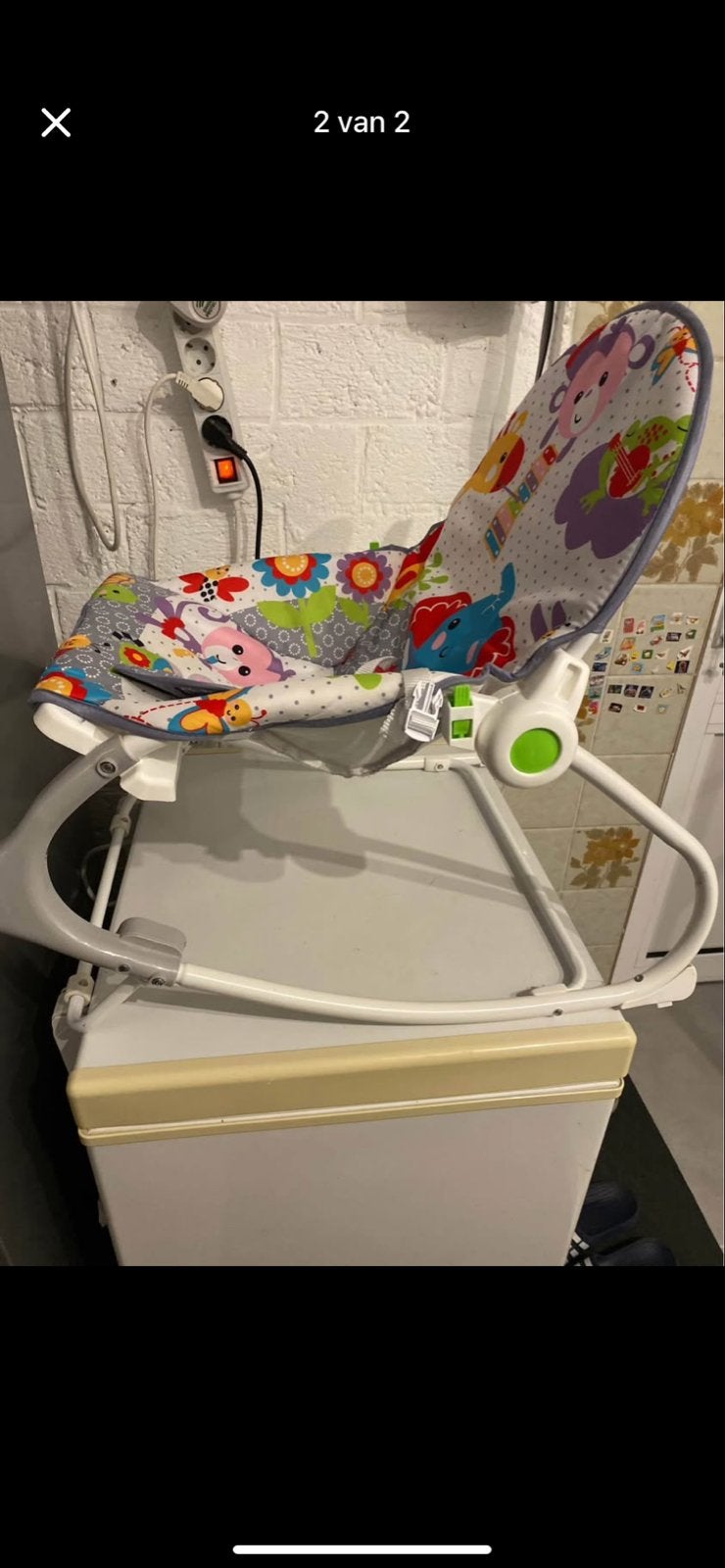 Wipsteoltjes met tril functie ( bieden ), Ophalen, Fisher-Price, Gebruikt, Wipstoel