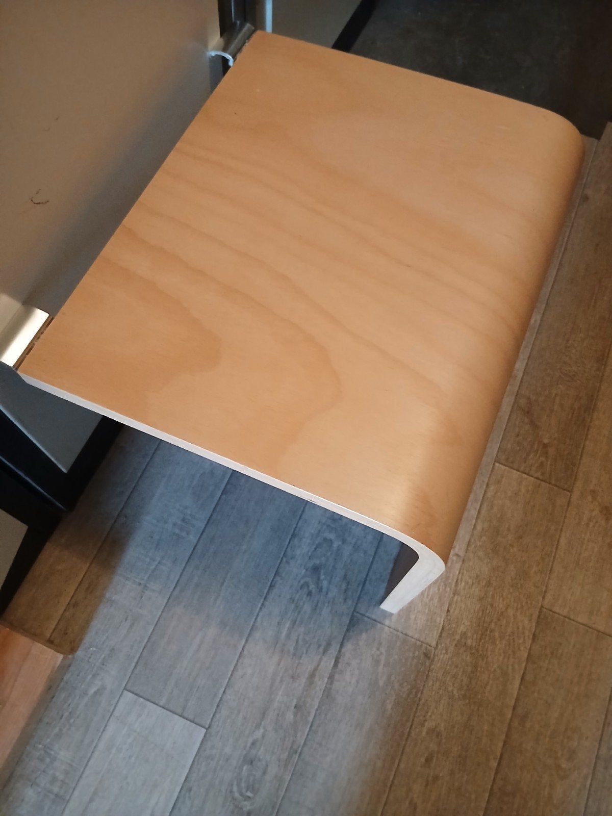 aanhaaktafel/ nachtkastje auping beuken 34 hg, Minder dan 50 cm, Minder dan 50 cm, Ophalen of Verzenden, AUPING