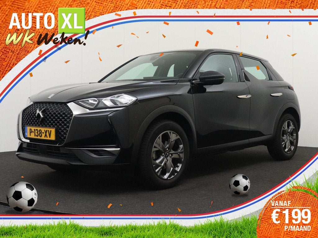 DS DS 3 Crossback 1.2T 101 PK Montmartre Trekhaak Carplay Cl, Auto's, DS, Voorwielaandrijving, 101 pk, 1199 cc, Origineel Nederlands