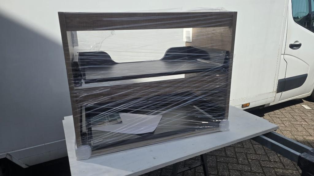 Gliss Design Zeus Badkamer Meubel Set 70cm/90cm Oud Grijs, Huis en Inrichting, Ophalen, Nieuw, 50 tot 100 cm, Minder dan 100 cm